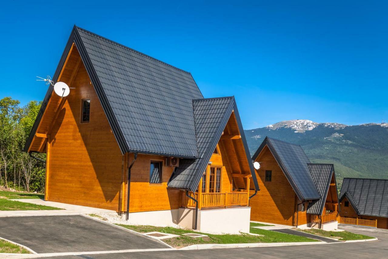 Wooden Houses Macola Otel Korenica Dış mekan fotoğraf